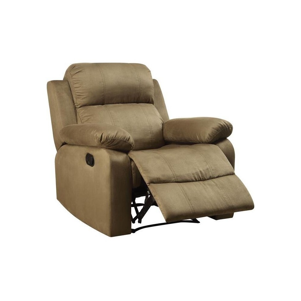 ACME Parklon Recliner, Olive Microfiber