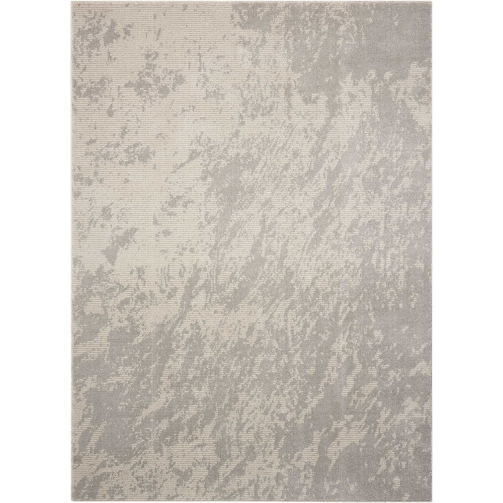 Nourison Maxell MAE12 Area Rug, Ivory/Grey, 5'3" x 7'3"