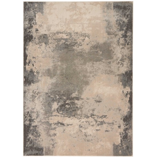 Nourison Maxell MAE13 Area Rug, Ivory/Grey, 3'10" x 5'10"