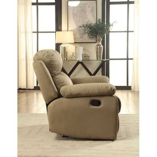 ACME Parklon Recliner, Olive Microfiber