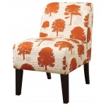 ACME Ollano Accent Chair, Tree Fabric