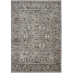 Kathy Ireland Home Malta MAI03 Area Rug, Slate, 7'10" x 10'10"