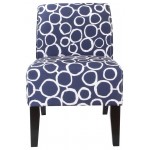 ACME Ollano Accent Chair, Pattern Fabric