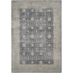 Kathy Ireland Home Malta MAI07 Area Rug, Navy, 7'10" x 10'10"