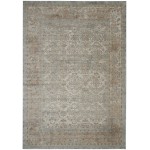 Kathy Ireland Home Malta MAI09 Area Rug, Slate, 9' x 12'