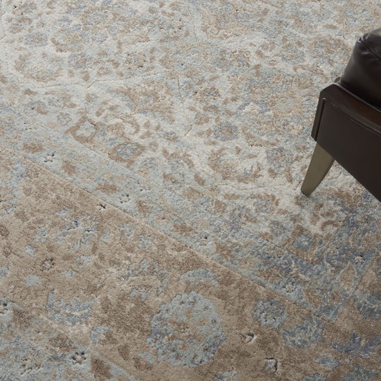 Kathy Ireland Home Malta MAI09 Area Rug, Slate, 9' x 12'
