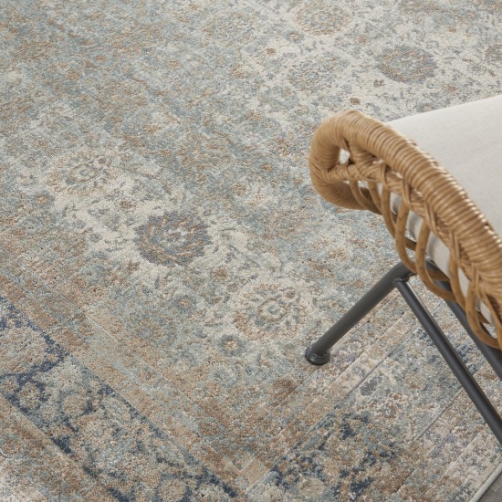 Kathy Ireland Home Malta MAI10 Area Rug, Cloud, 3'11" x 5'7"
