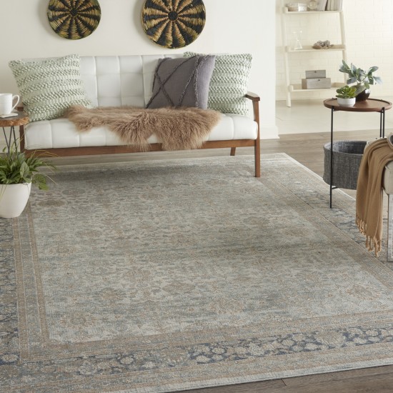 Kathy Ireland Home Malta MAI10 Area Rug, Cloud, 7'10" x 10'10"