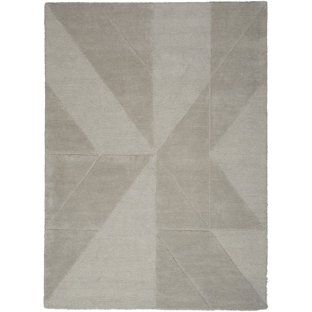 Nourison Modern Edge MDE01 Area Rug, Grey, 7'9" x 9'9" Nourison Modern Edge MDE01 Area Rug, Grey, 7'9" x 9'9"