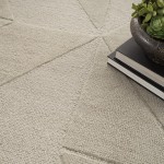 Nourison Modern Edge MDE01 Area Rug, Grey, 7'9" x 9'9"