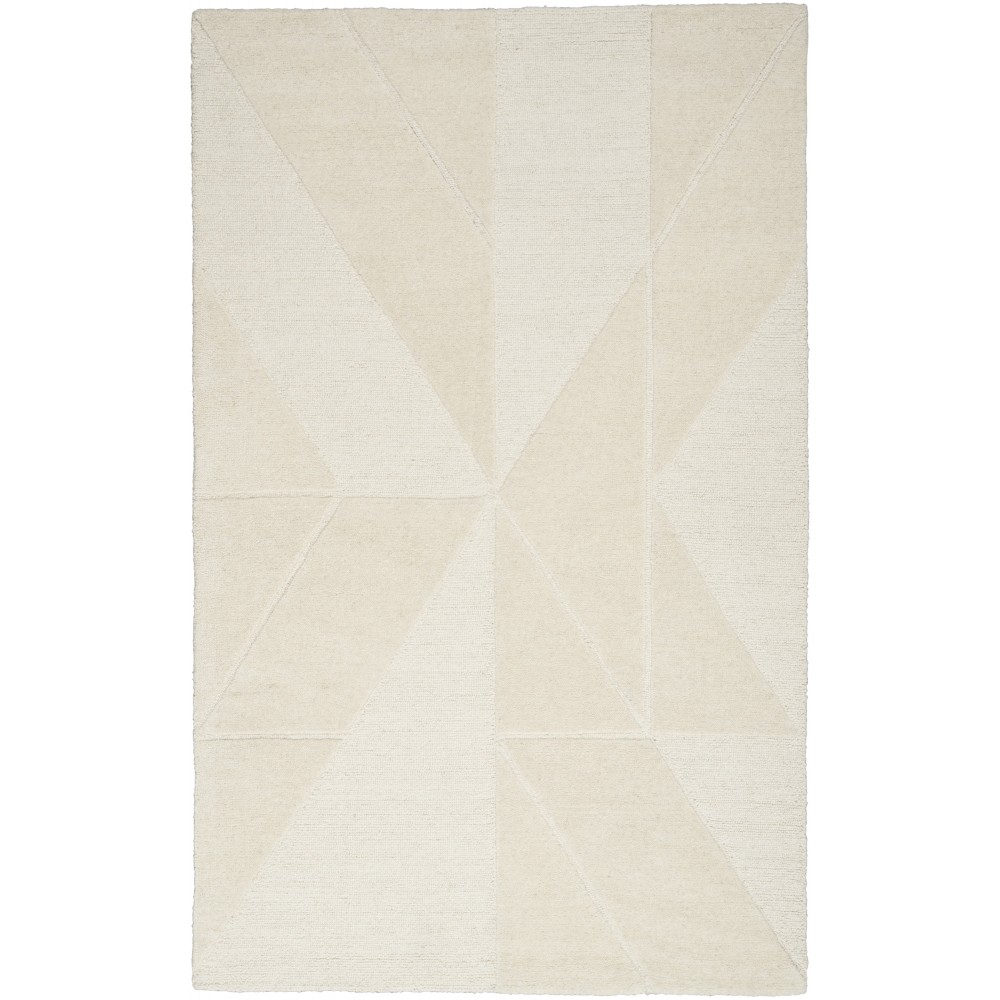 Nourison Modern Edge MDE01 Area Rug, Ivory, 5' x 7' Nourison Modern Edge MDE01 Area Rug, Ivory, 5' x 7'