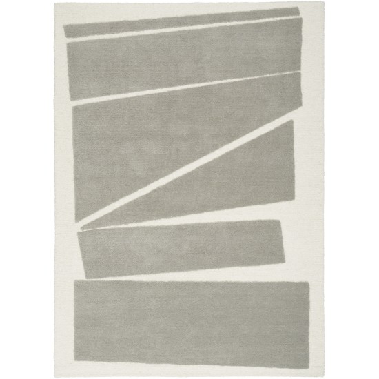 Nourison Modern Edge MDE02 Area Rug, Grey, 5' x 7'