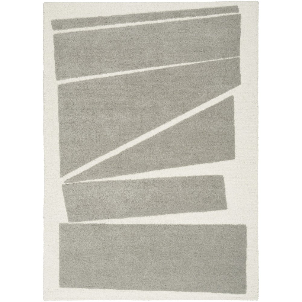 Nourison Modern Edge MDE02 Area Rug, Grey, 7'9" x 9'9"