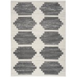Nourison Modern Passion MDP01 Area Rug, Ivory/Grey, 5'3" x 7'3"