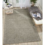 Nourison Marana MNN01 Area Rug, Charcoal, 3'9" x 5'9"