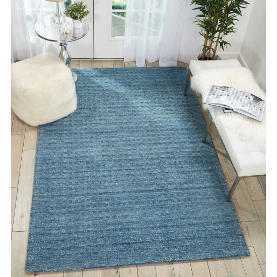 Nourison Marana MNN01 Area Rug, Denim, 3'9" x 5'9"