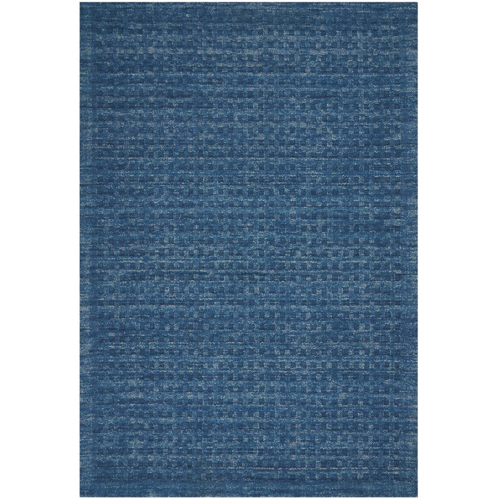 Nourison Marana MNN01 Area Rug, Navy, 6'6" x 9'6"