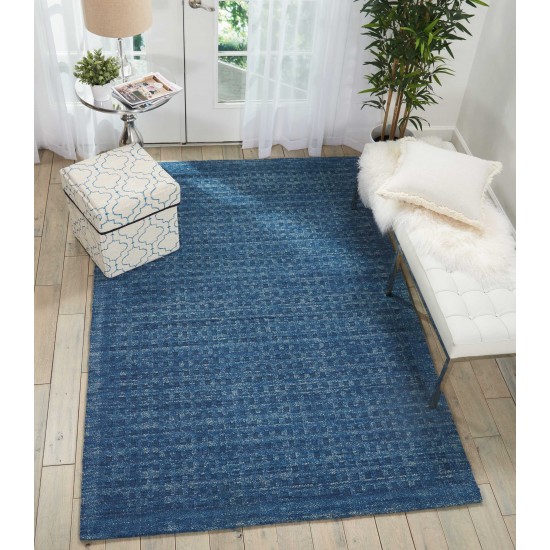 Nourison Marana MNN01 Area Rug, Navy, 6'6" x 9'6"