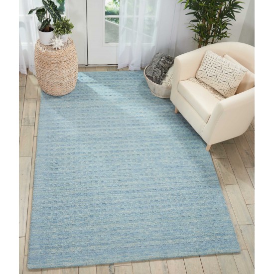 Nourison Marana MNN01 Area Rug, Sky Blue, 3'9" x 5'9"