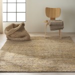 Calvin Klein Home Mesa MSA01 Area Rug, Fossil, 5'6" x 7'5"