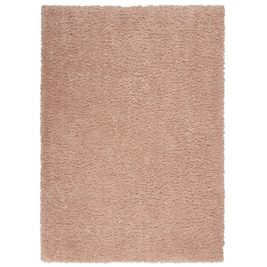 Nourison Malibu Shag MSG01 Area Rug, Blush, 2'6" x 4'