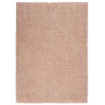 Nourison Malibu Shag MSG01 Area Rug, Blush, 3'11" x 5'11"