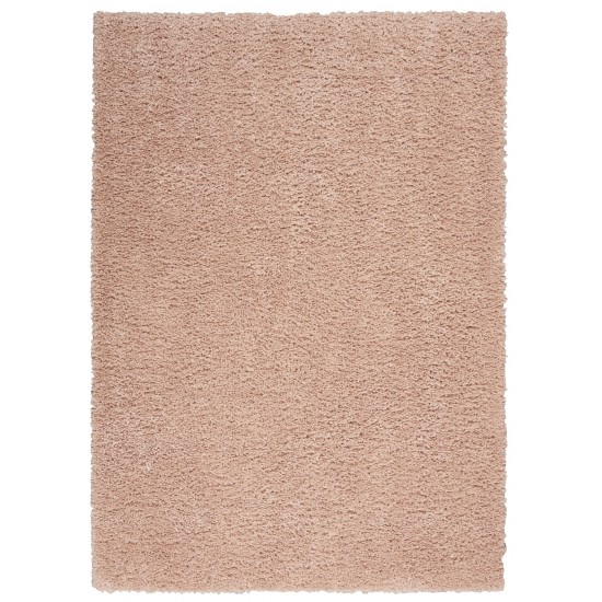 Nourison Malibu Shag MSG01 Area Rug, Blush, 3'11" x 5'11"