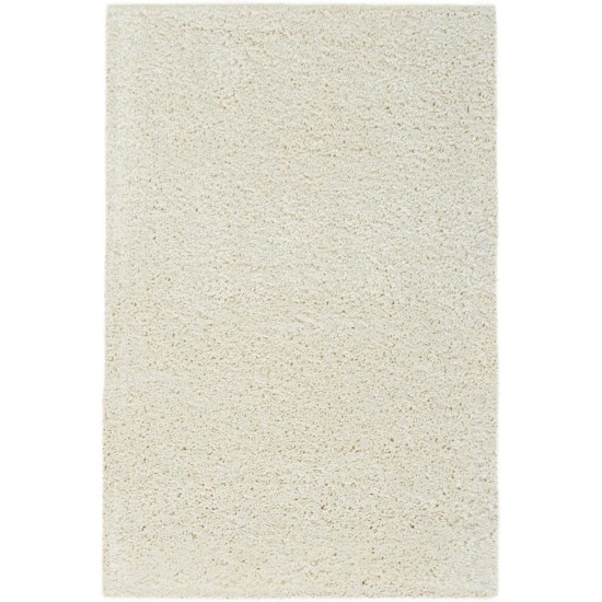 Nourison Malibu Shag MSG01 Area Rug, Ivory, 2'6" x 4'