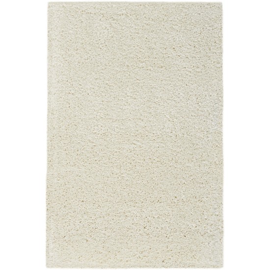 Nourison Malibu Shag MSG01 Area Rug, Ivory, 3' x 5'