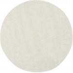 Nourison Malibu Shag MSG01 Area Rug, Ivory, 4' x Round