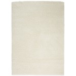 Nourison Malibu Shag MSG01 Area Rug, Ivory, 5'3" x 7'3"