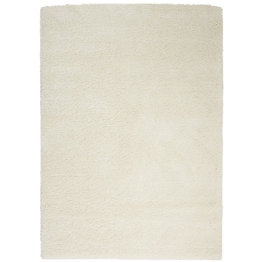 Nourison Malibu Shag MSG01 Area Rug, Ivory, 5'3" x 7'3" Nourison Malibu Shag MSG01 Area Rug, Ivory, 5'3" x 7'3"