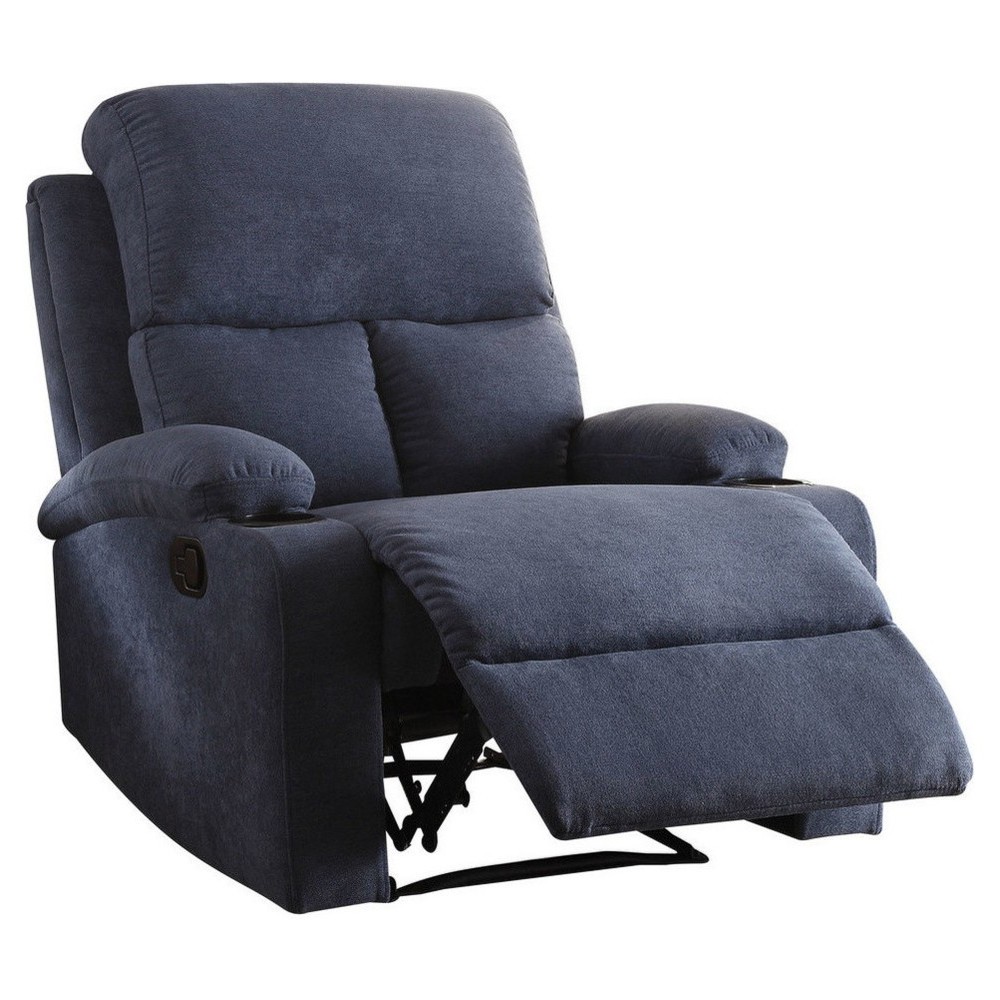 ACME Rosia Recliner, Blue Velvet