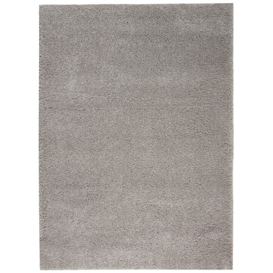 Nourison Malibu Shag MSG01 Area Rug, Silver/Grey, 5'3" x 7'3"