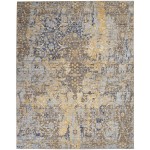 Nourison Majestic MST01 Area Rug, Beige/Blue, 7'9" x 9'9"