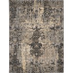 Nourison Majestic MST01 Area Rug, Black, 8'6" x 11'6"