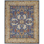 Nourison Majestic MST02 Area Rug, Denim Blue, 7'9" x 9'9"