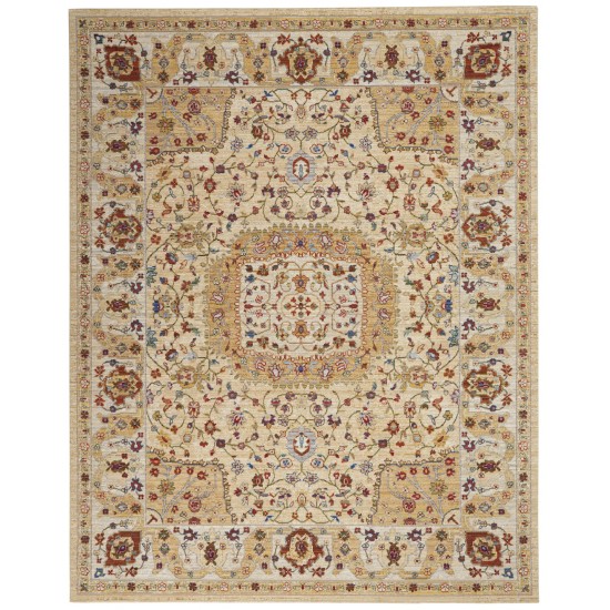 Nourison Majestic MST03 Area Rug, Sand, 7'9" x 9'9"