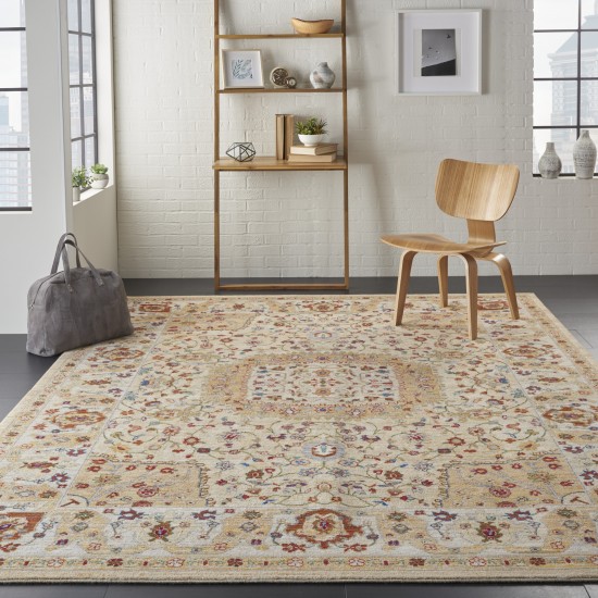 Nourison Majestic MST03 Area Rug, Sand, 7'9" x 9'9"