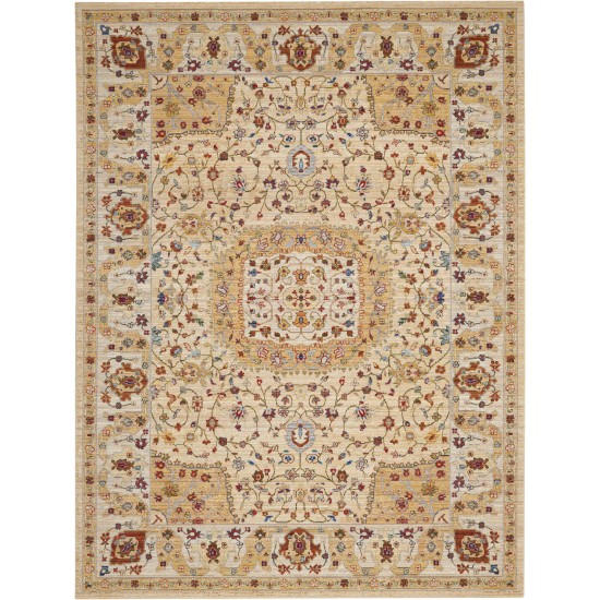 Nourison Majestic MST03 Area Rug, Sand, 8'6" x 11'6"