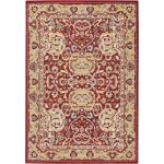 Nourison Majestic MST04 Area Rug, Red, 5'6" x 8'