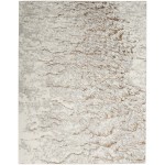 Inspire Me! Home Décor Metallic MTL02 Area Rug, Grey/Mocha, 9' x 12'