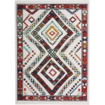 Nourison South Western NAV02 Area Rug, White, 7'10" x 10'9"