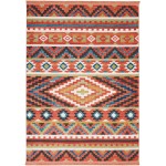 Nourison South Western NAV04 Area Rug, Orange, 3'11" x 6'2"