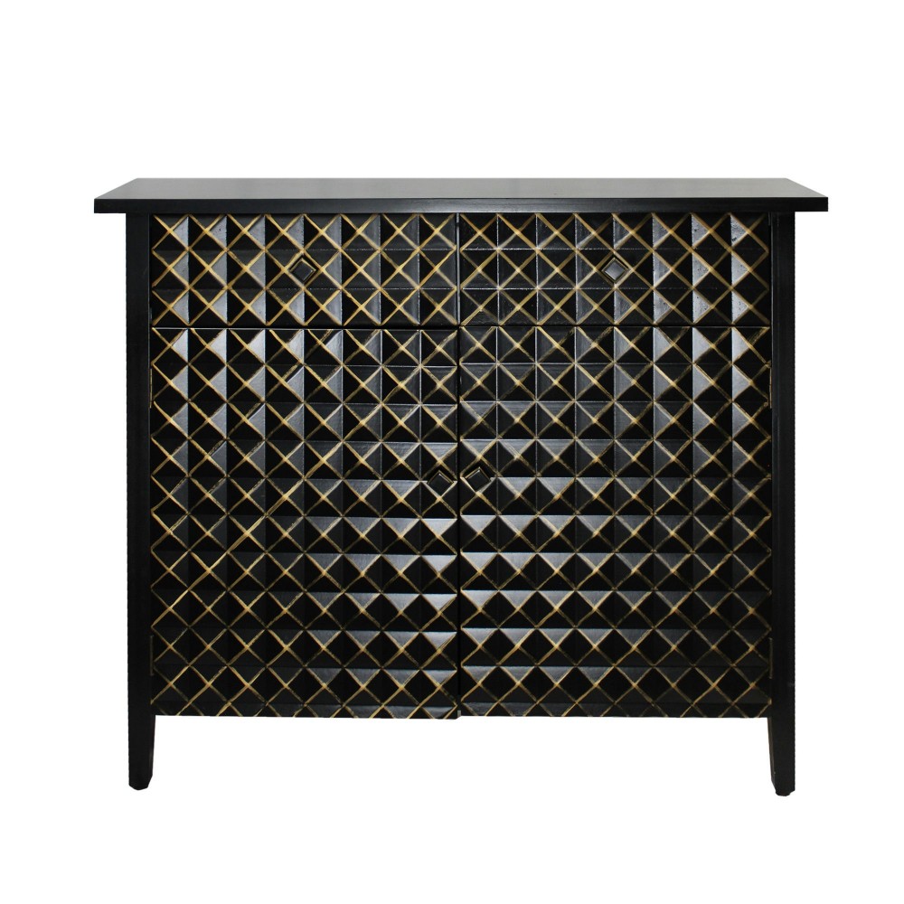 Vintage Black Living Room Cabinet With Drawers Vintage Black Living Room Cabinet With Drawers