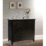 Vintage Black Living Room Cabinet With Drawers