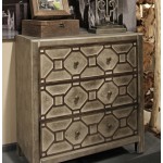 Quaint Vintage Wooden Cabinet With 3 Drawers