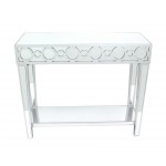 Teton Home Circles Mirrored Console Table - Af-106