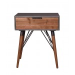 Pastoral Loft Wooden End Table