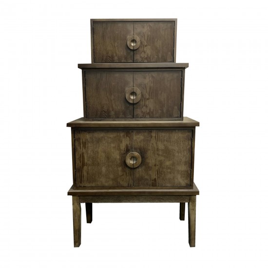 Wooden Brown Cabinet